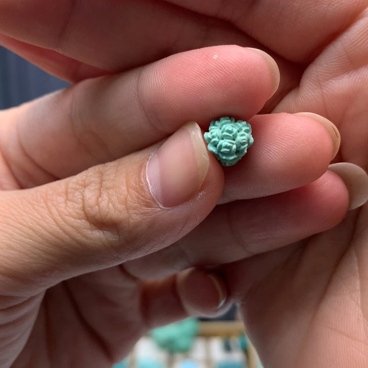 绿松石未镶嵌配饰