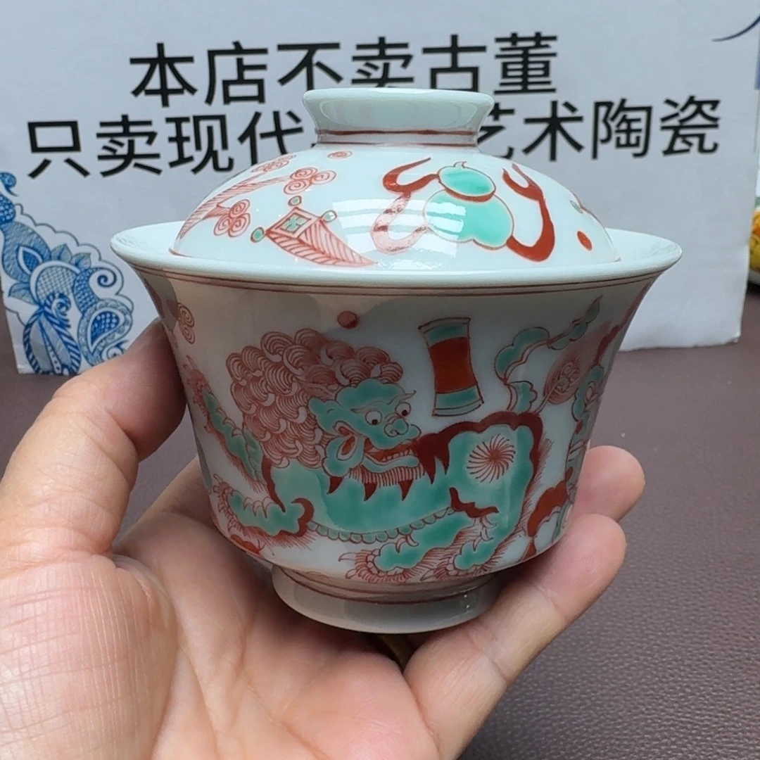 景德镇手工手绘展示