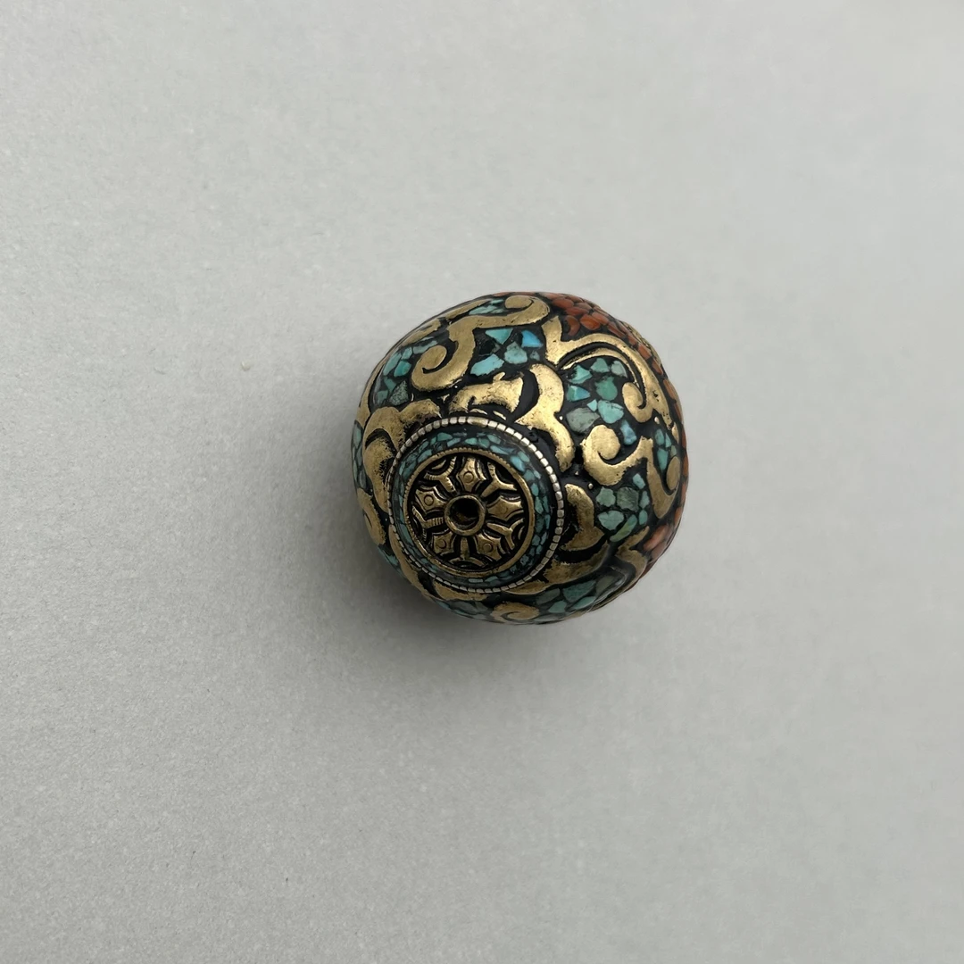 19-20世纪早期 藏式镶嵌珠/HSZC/92148