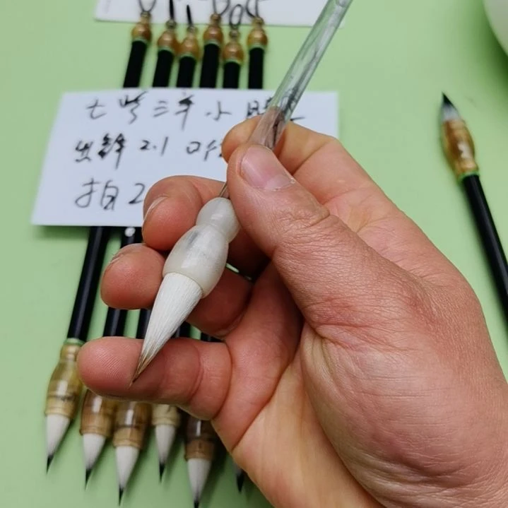 出锋3口径1.2纯料鸡距小楷一支价