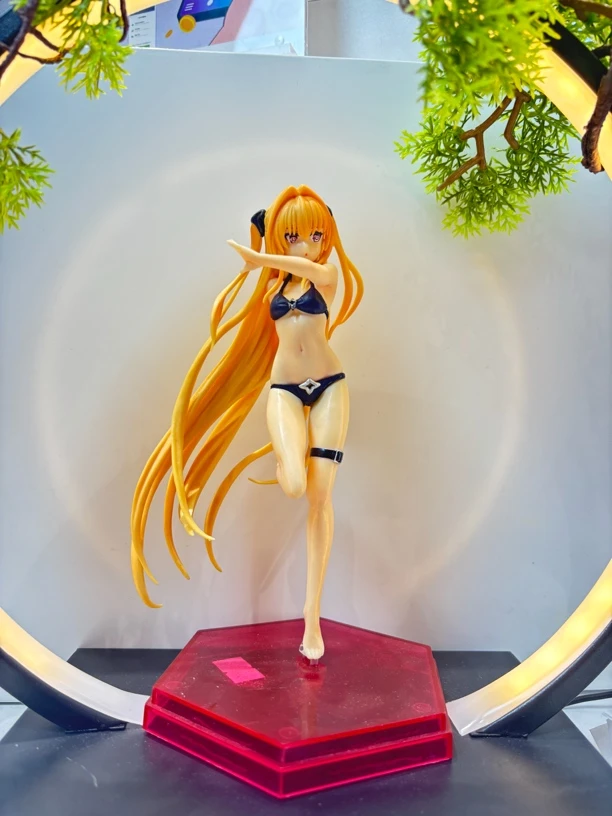 合创青云明尔屋To LOVE 出包女王 金色之暗 黑色泳装摆件手办模型