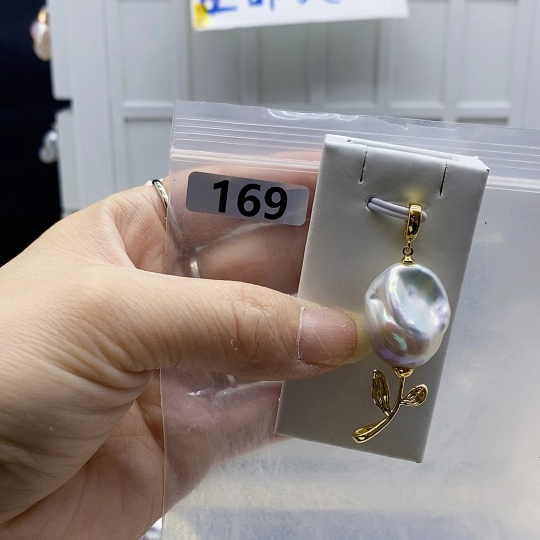 颈饰合金淡水珍珠