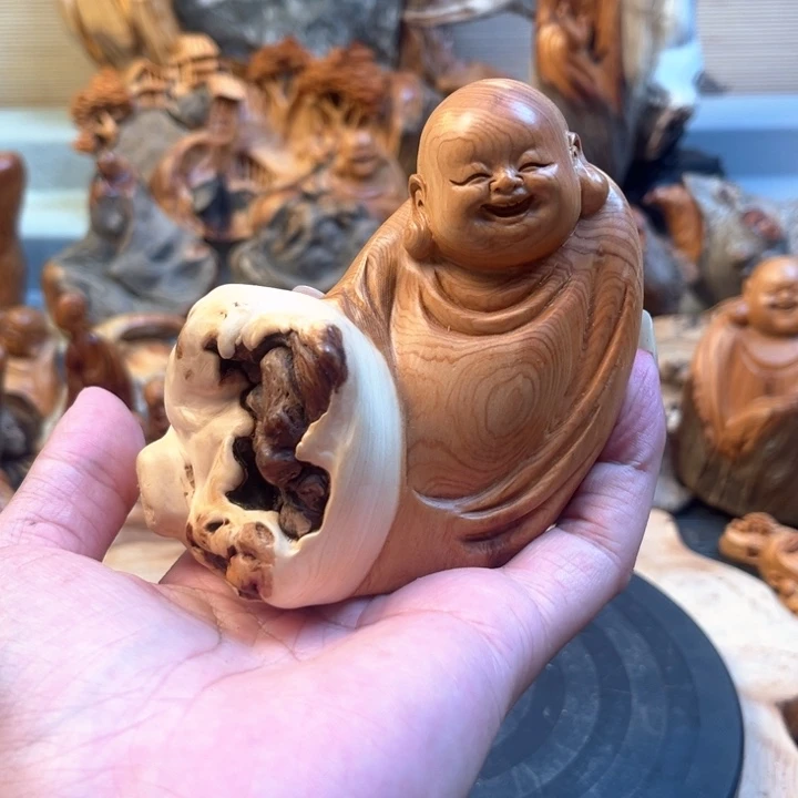 柏木太行崖柏手工雕刻