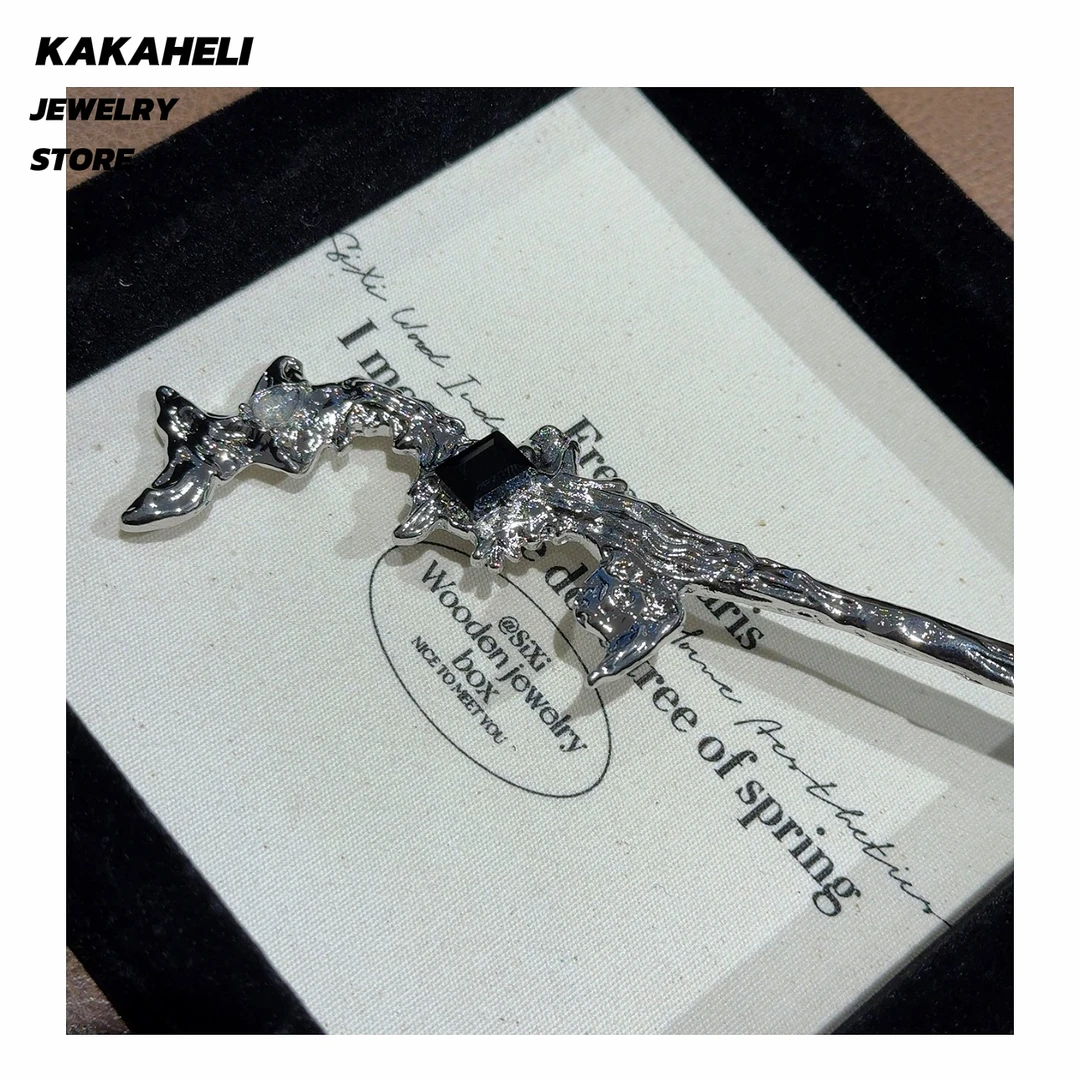 高级蝴蝶权杖发簪KK6375