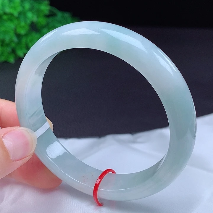 翡翠未镶嵌手镯62圈431809