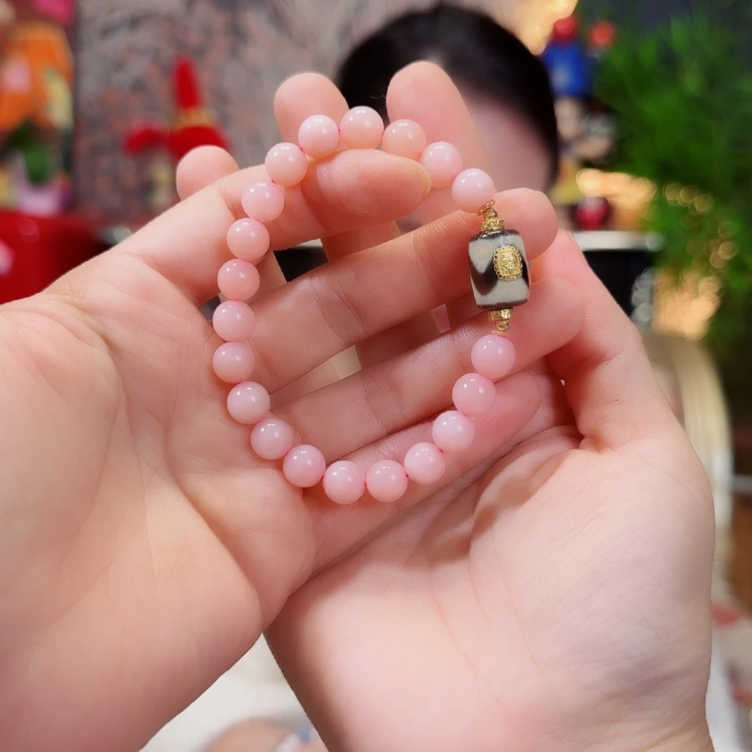 欧泊18K金镶嵌手链手串