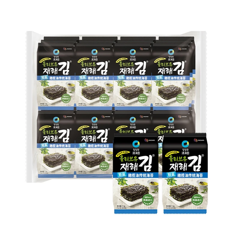 山姆 轻盐橄榄油传统海苔 尝鲜装1包