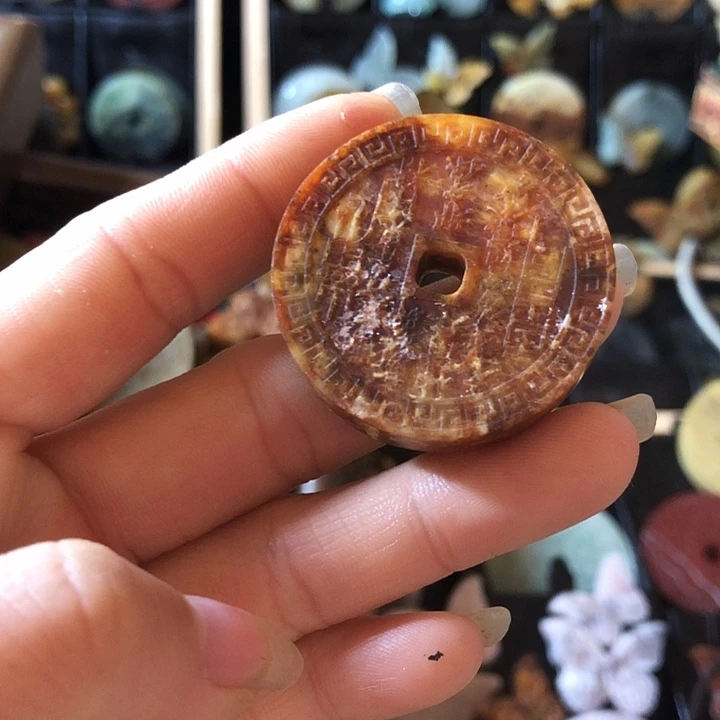 岫玉未镶嵌岫玉挂件