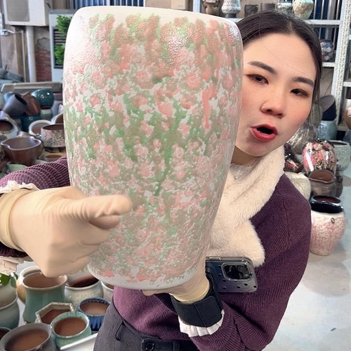 正品口20高34花盆……