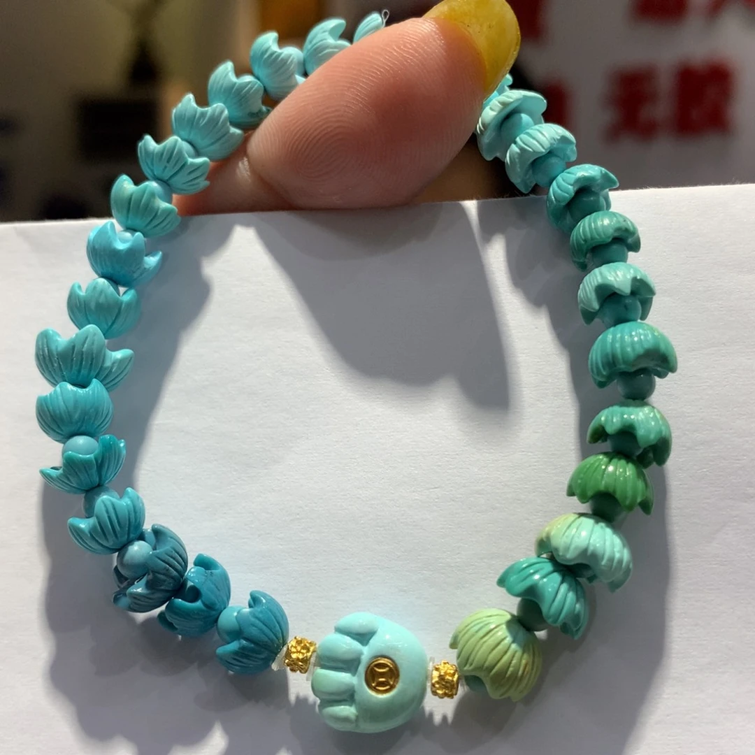 未镶嵌绿松石单圈