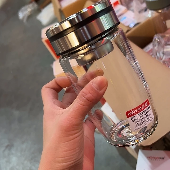 厚耀品牌单层460ml  鹅蛋杯黑