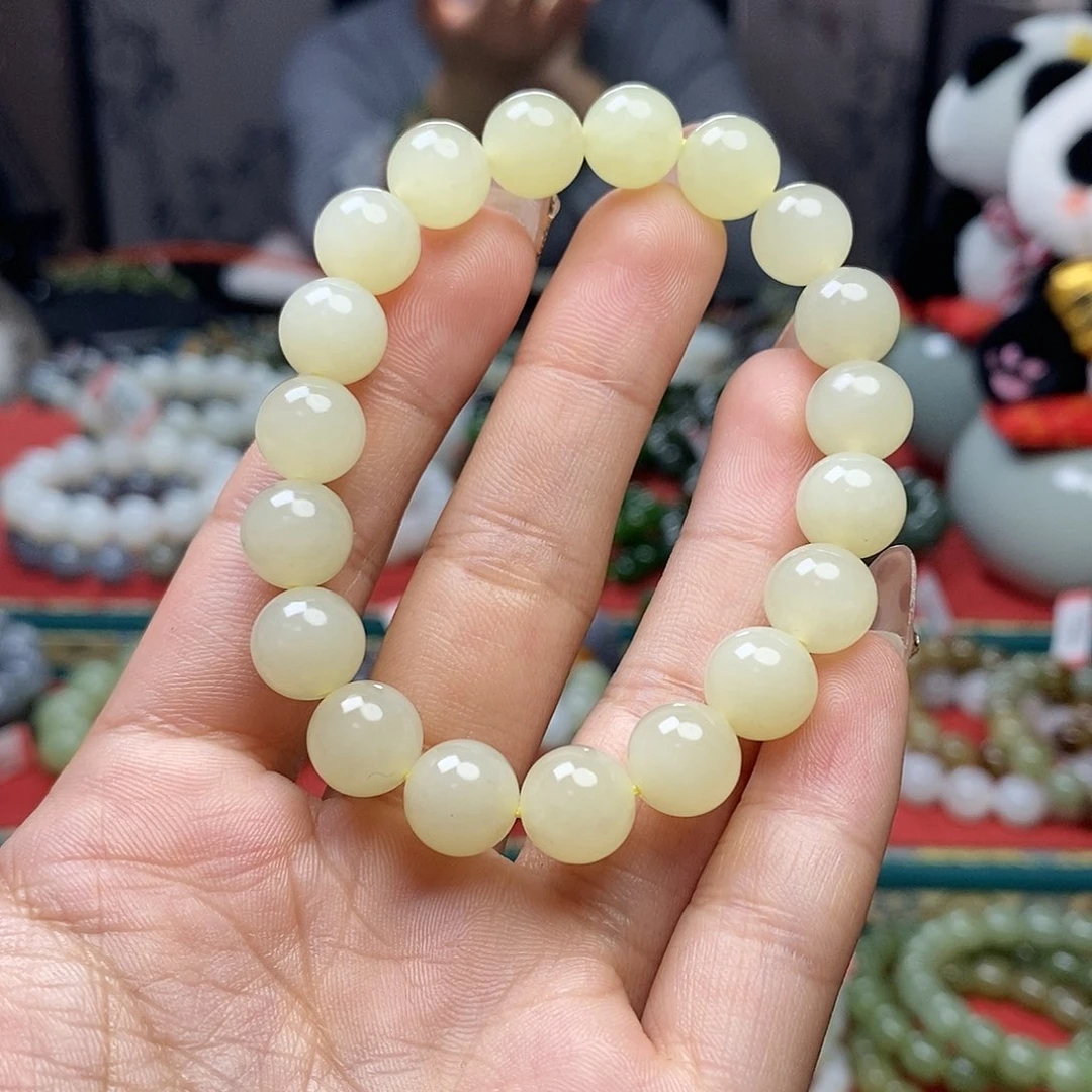 和田玉手串未镶嵌