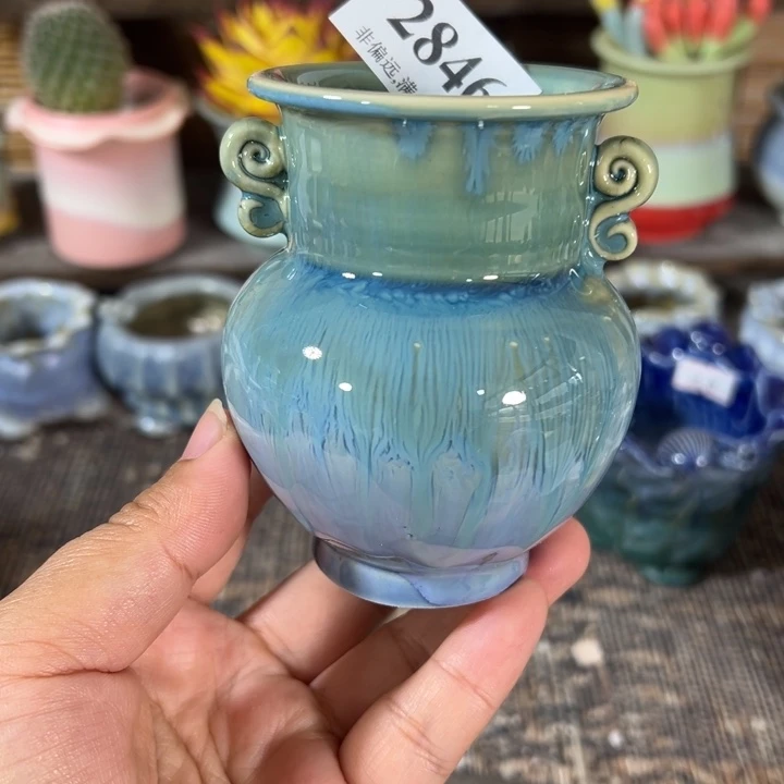 口5高9 手工花盆满30包邮