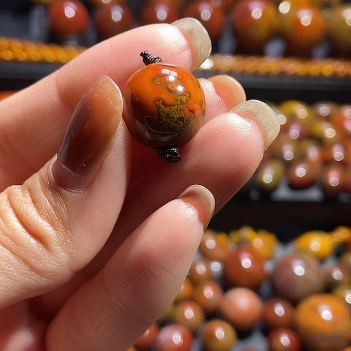 玛瑙/玉髓合金珠宝半成品