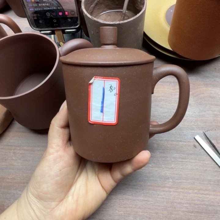 紫砂茶壶白*。办手工微瑕盖杯不退不换