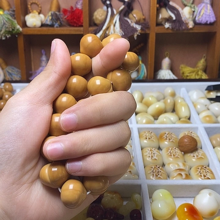 幸***满猴头核桃吊坠猴头