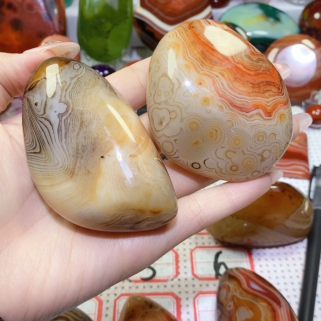 冬***瓜玛瑙/玉髓未镶嵌珠宝奇石