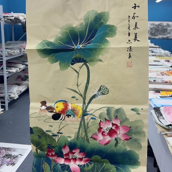 国画国画作品纯手绘欣赏