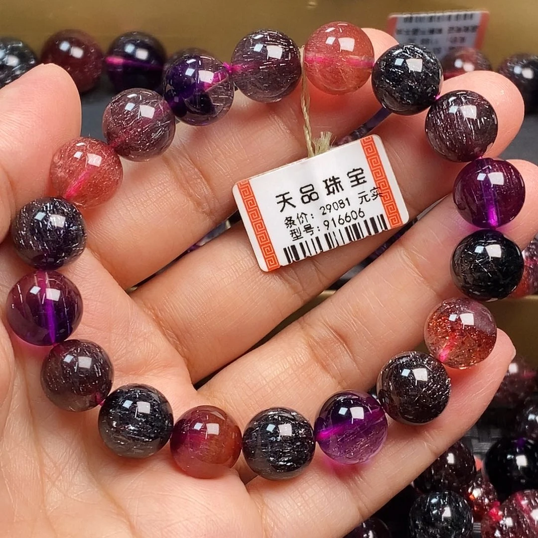 未镶嵌手链水晶超七手链916606
