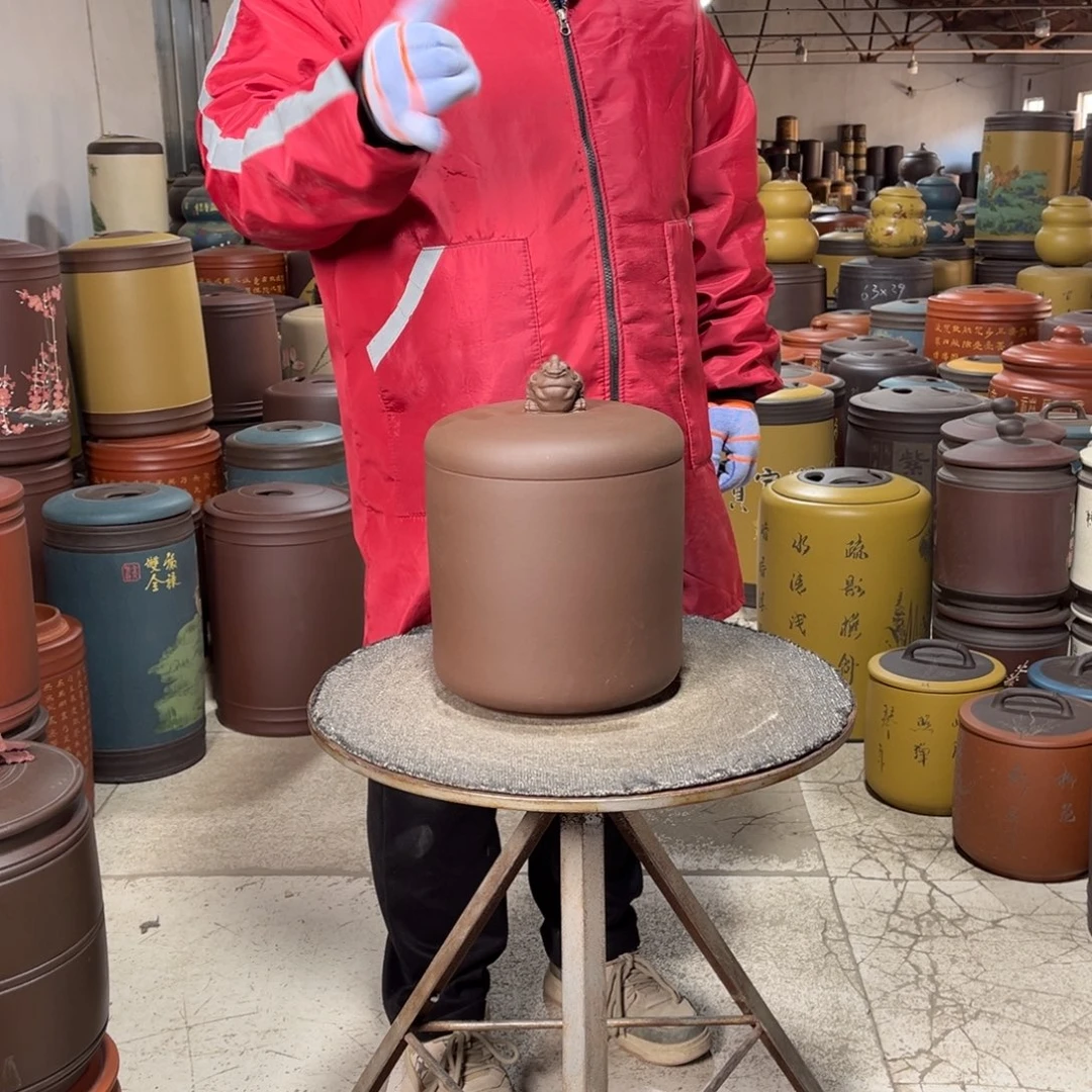 紫砂茶叶罐茶叶罐