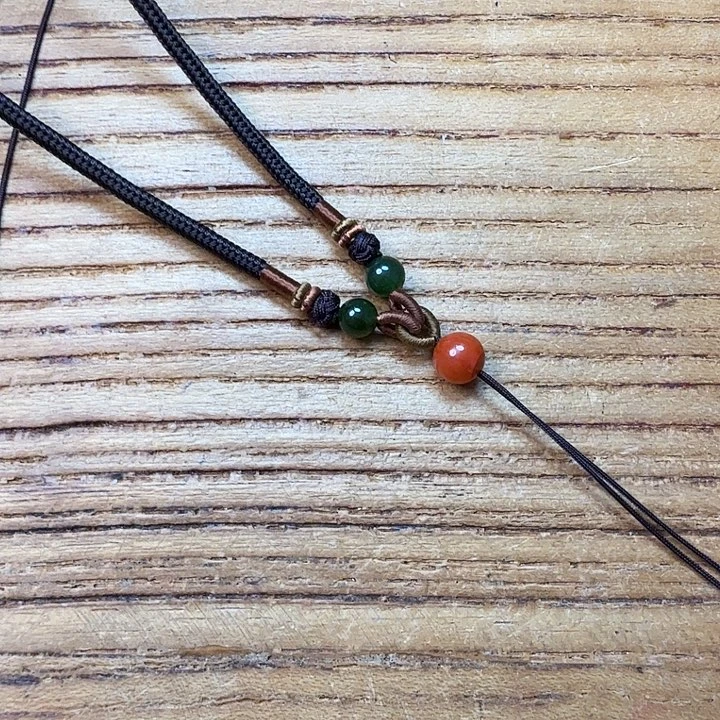 和田玉未镶嵌颈饰项链