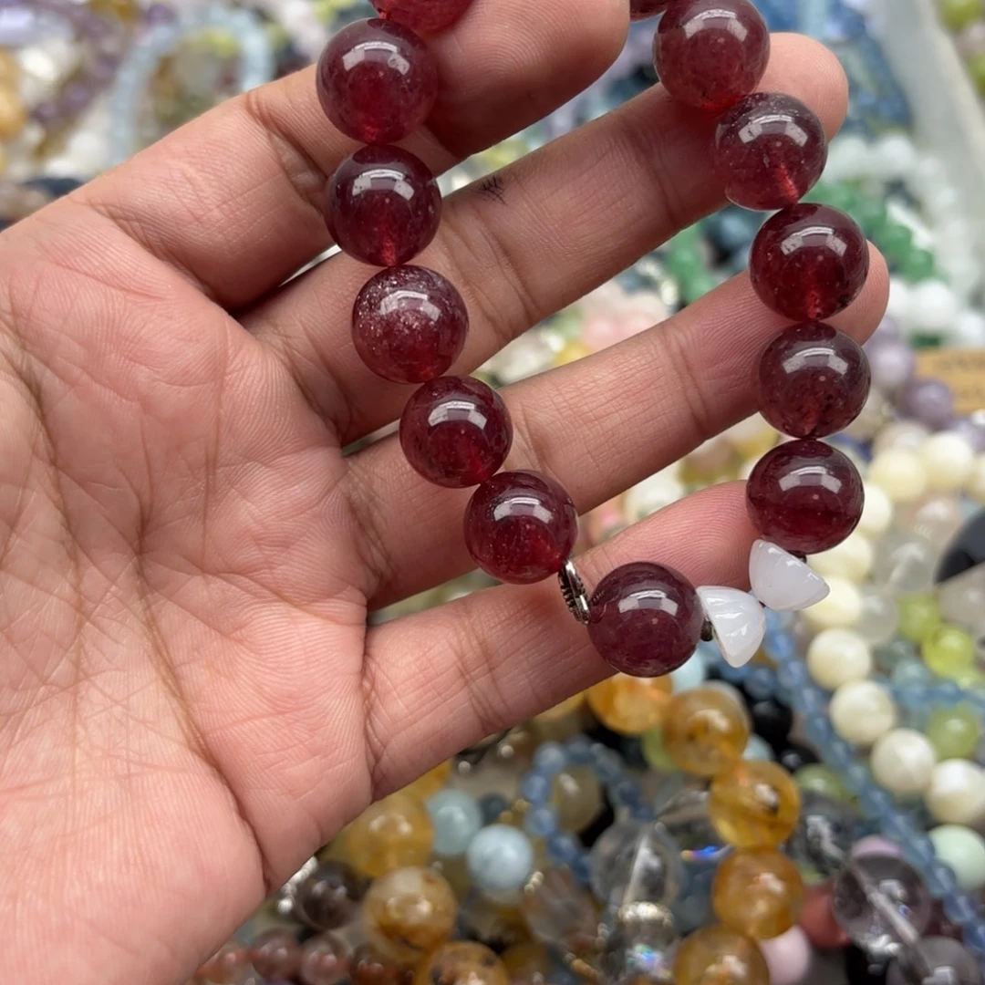 银S925镶嵌手链水晶