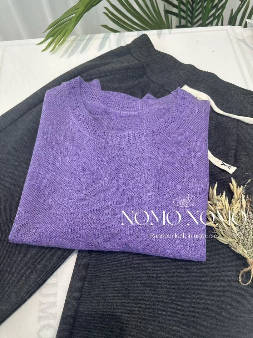 【紫镂空~】新款镂空百搭时尚简约2025时尚百搭A811