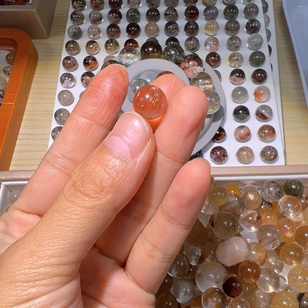海***n手镯银S925镶嵌黄晶