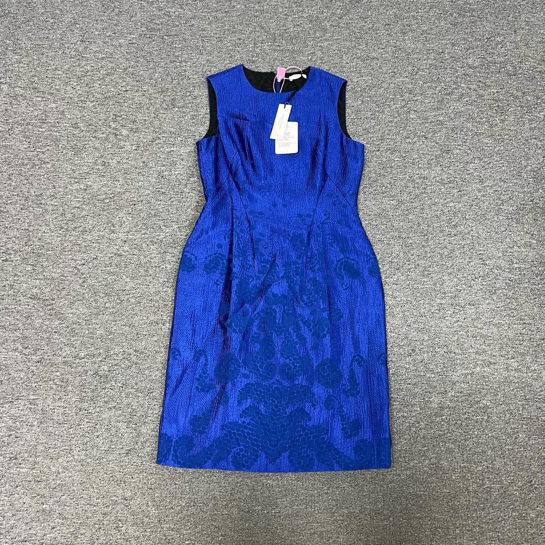 全新未使用 VERSACE/范思哲 范思哲 蓝色连衣裙42码