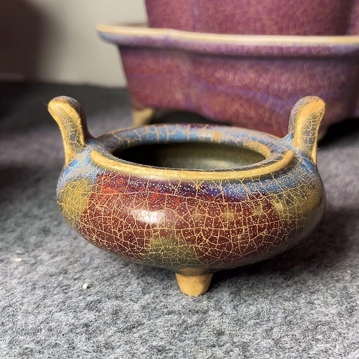 摆件时观品鉴 K门老窑瓷