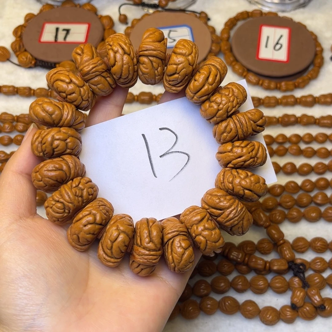 手串桃核海*龙纹桃核手串肚卡26霸王龙