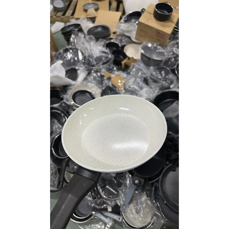 A26煎锅炒锅不粘锅口径20 高度4 外贸尾货部分微瑕，介意勿拍