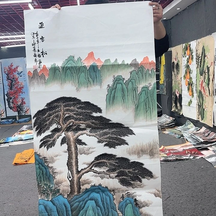 国画无毛或被短柔毛或无