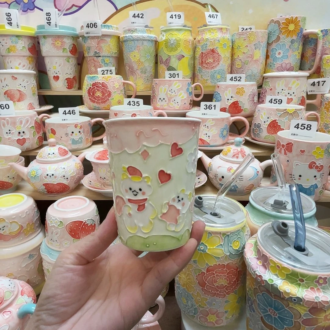 瓷片玉泥200毫升可乐杯