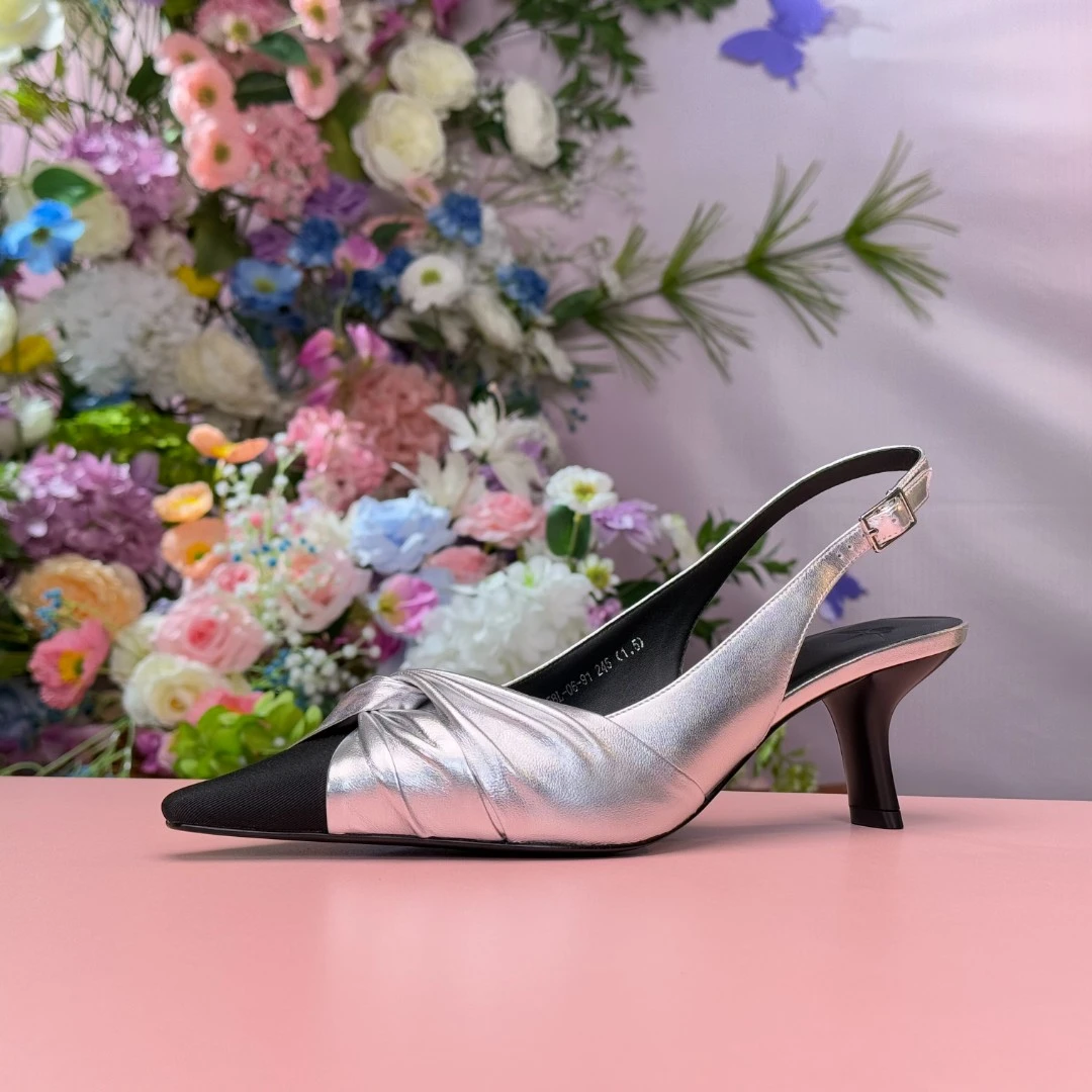 钟意宠粉-N001银色百搭女单鞋21A58L-06-91