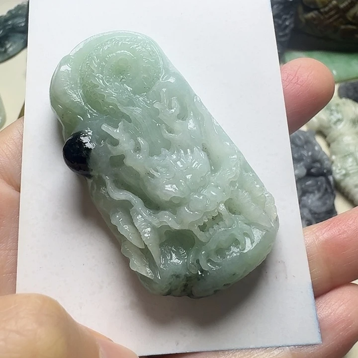 定制翡翠未镶嵌毛货