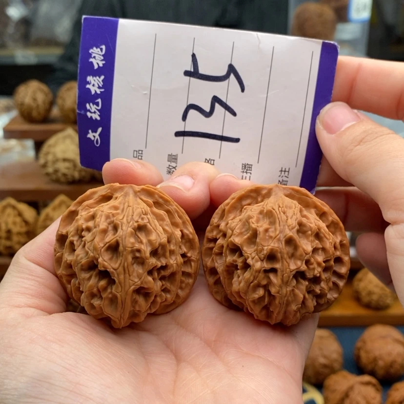 【闪购商品】文玩核桃吊坠42苹果园