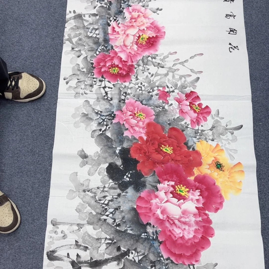 国画宣纸国画纯手绘作品