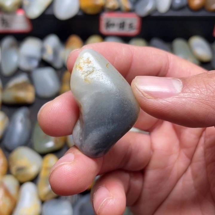 和田玉未镶嵌挂件49