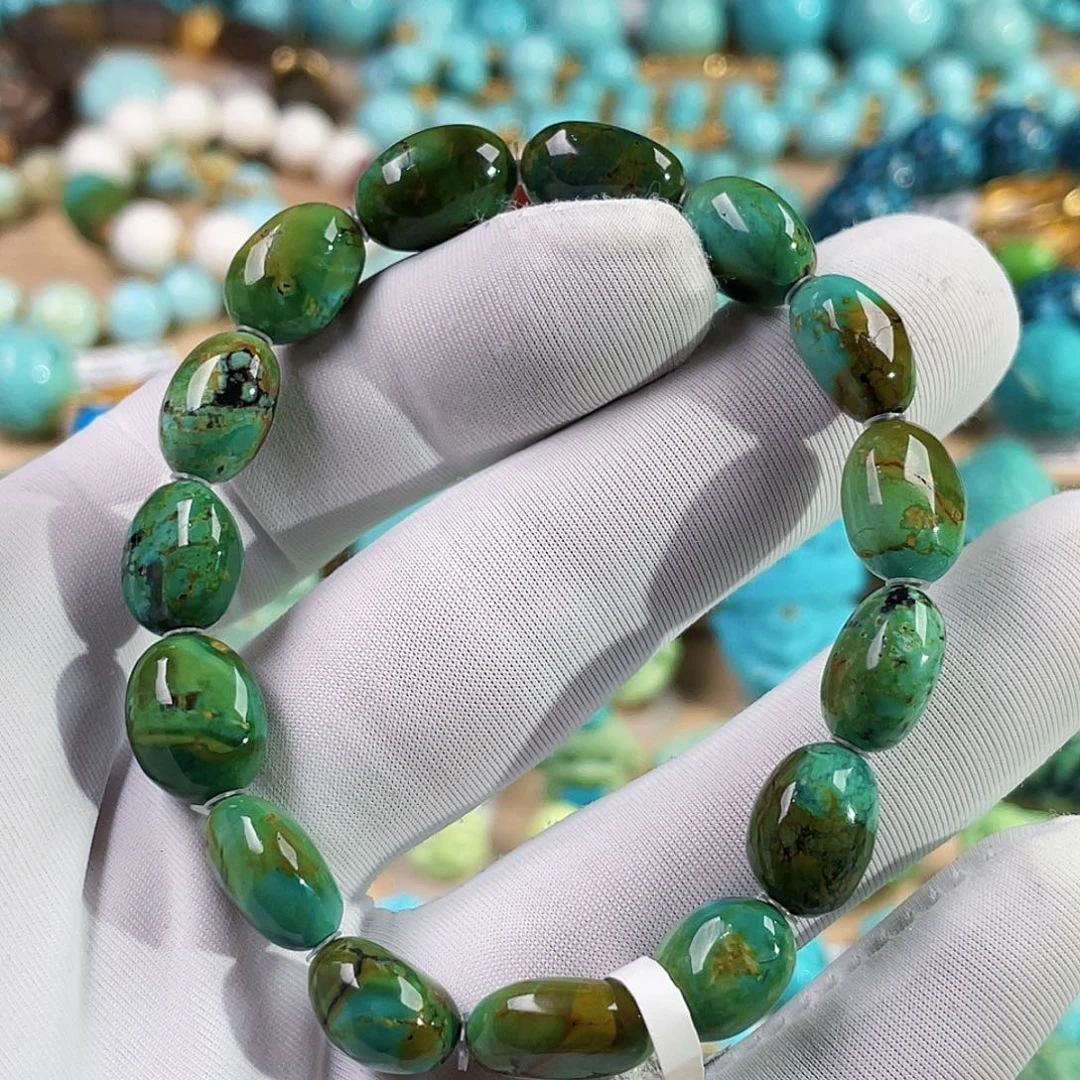 绿松石未镶嵌珠宝奇石9mm