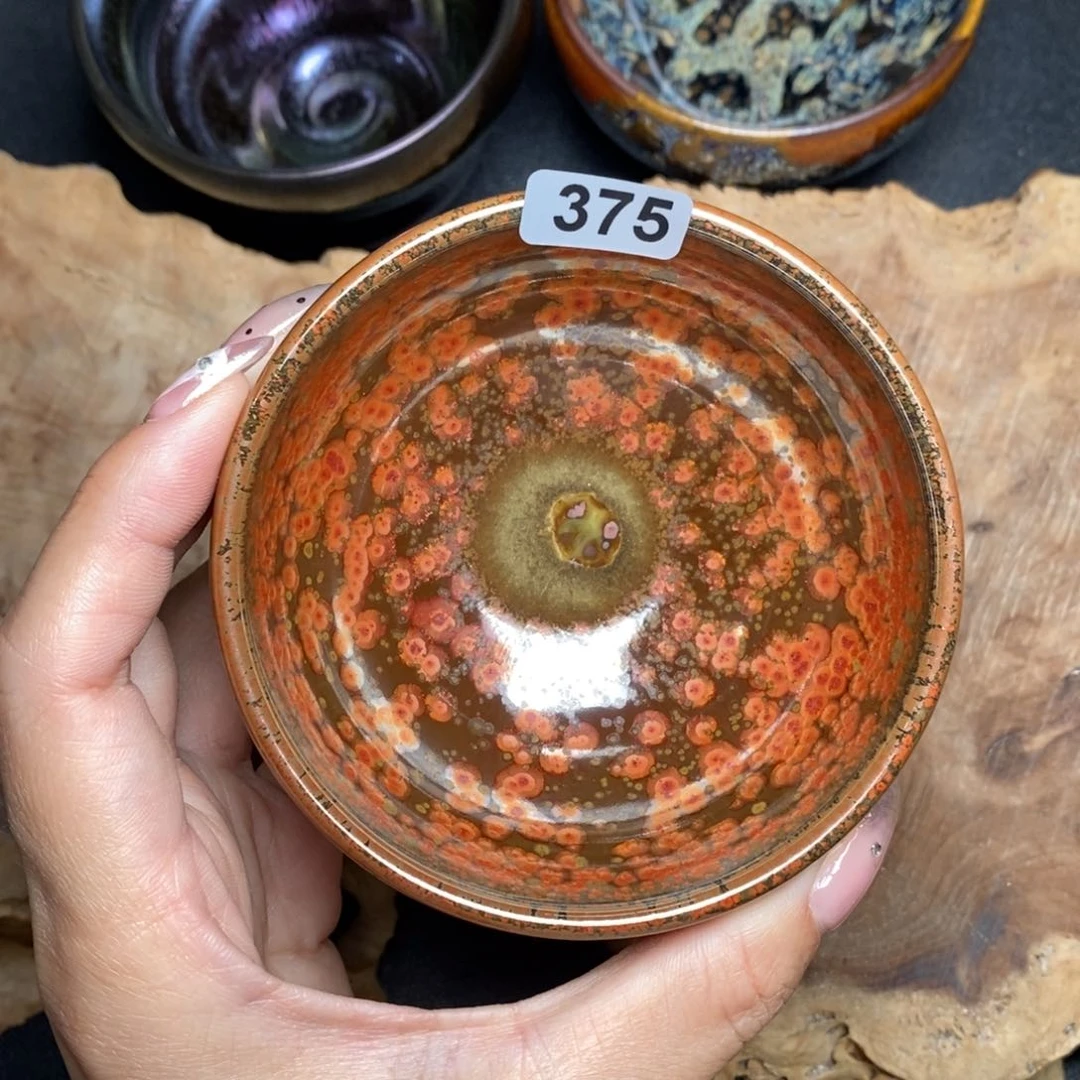 茶盏建窑建盏主人杯375