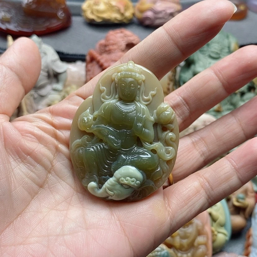 【闪购商品】未镶嵌吊坠定制石英质玉