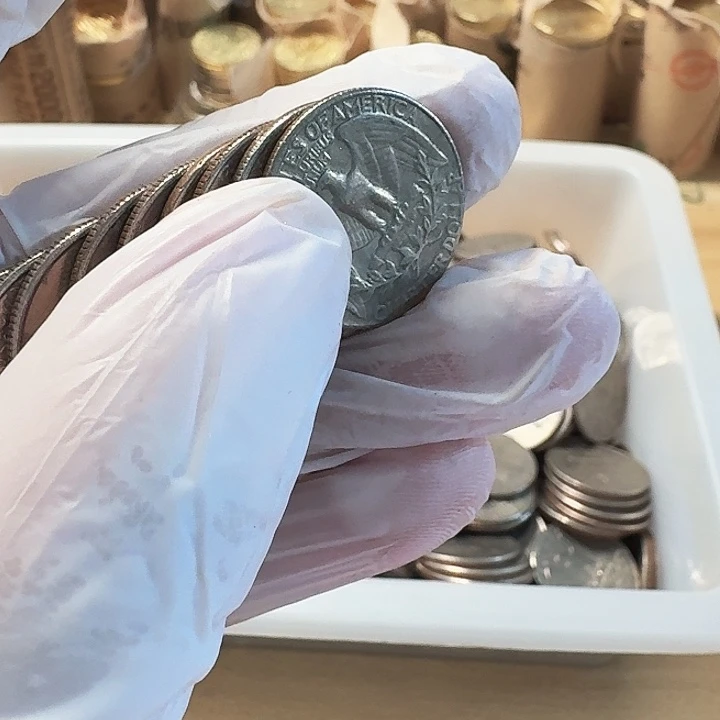 其他普通金属10枚，老鹰币，流通品