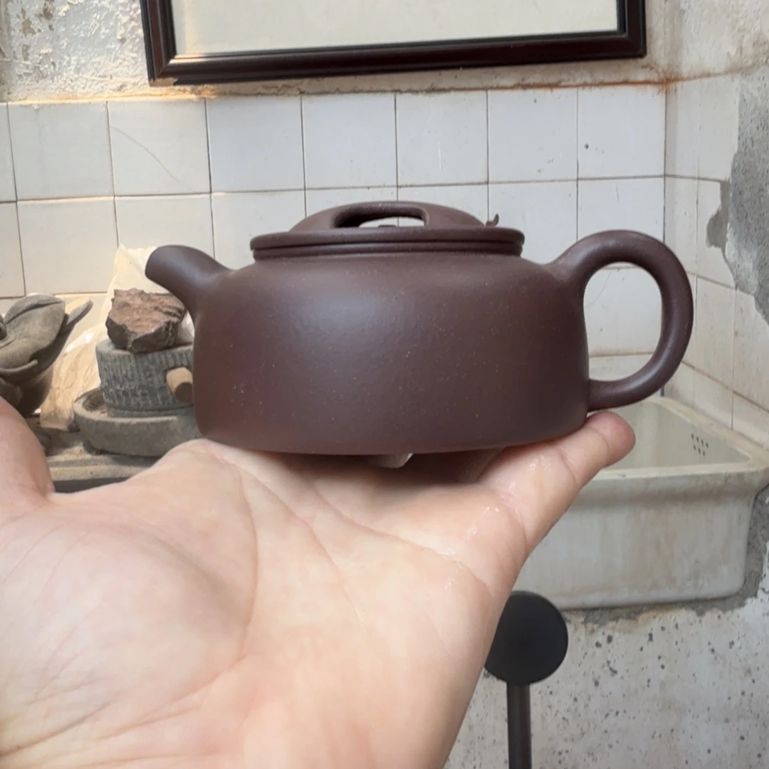 茶壶底槽青小郭紫砂