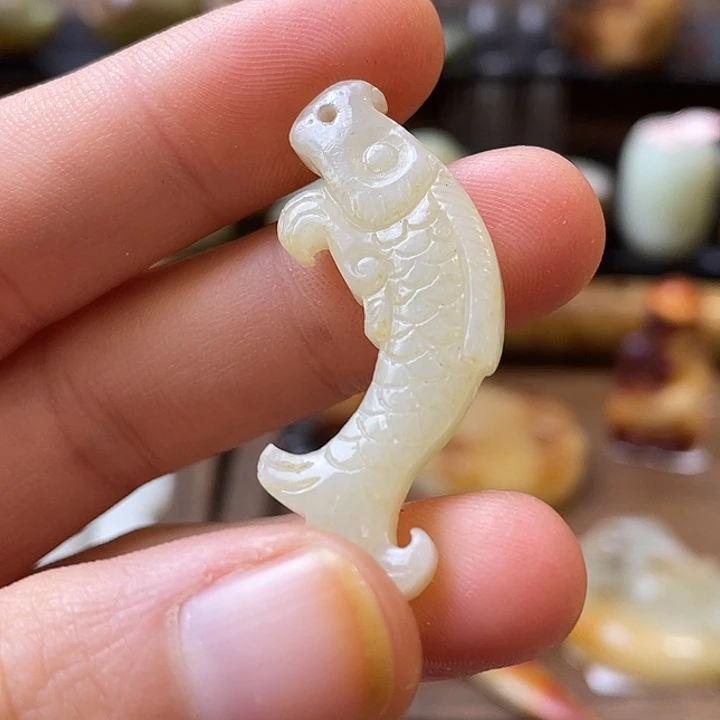 和田玉（糖玉）未镶嵌颈饰