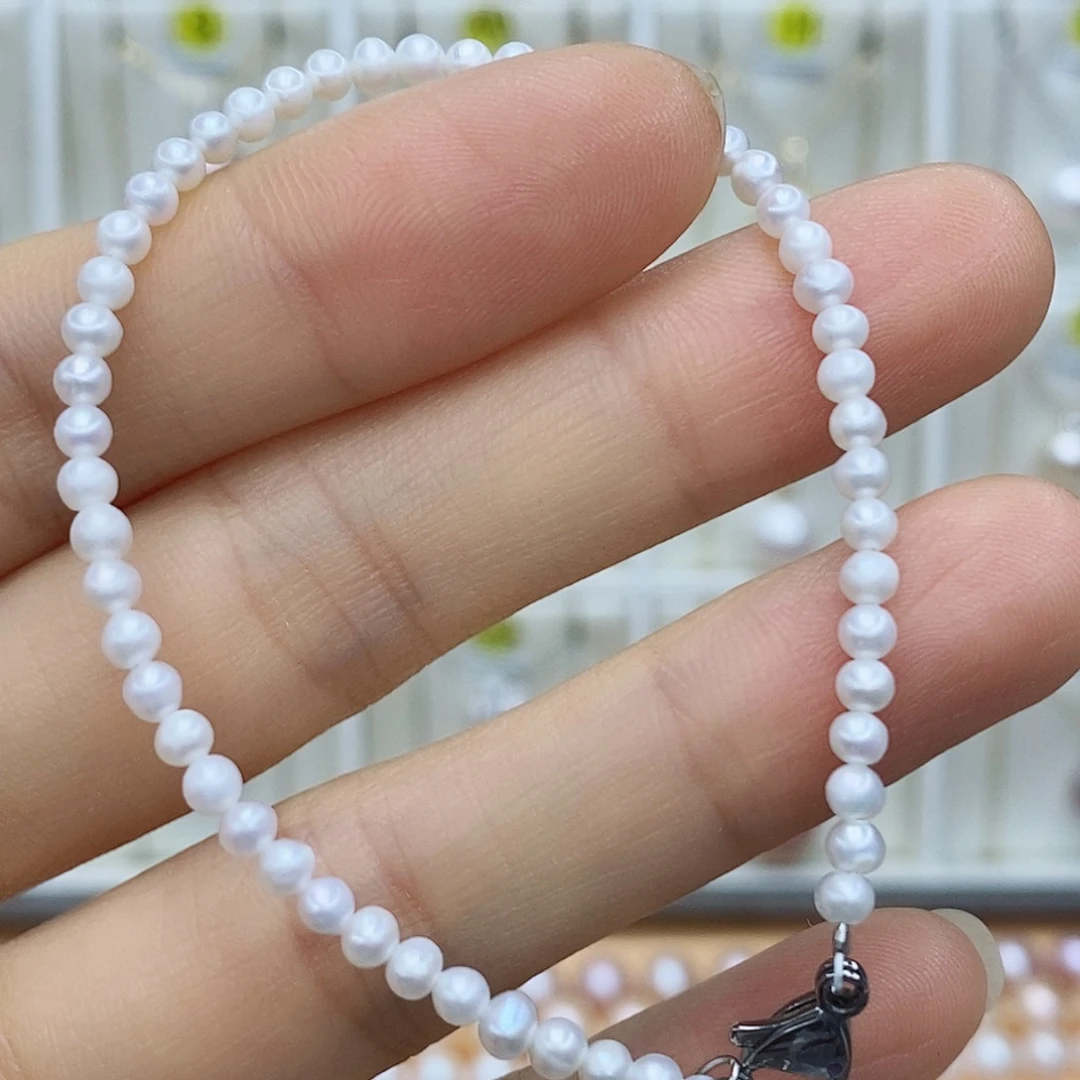 淡水珍珠吊坠(赠链)合金