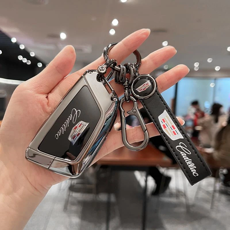 适用凯迪拉克ct5钥匙套24/25款xt5汽车xt4新ct6金属xt6壳xts扣男