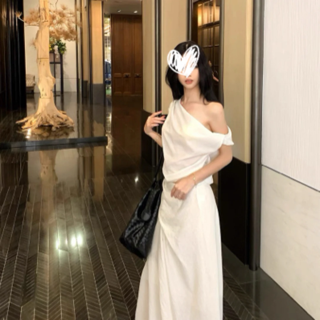 纯欲显瘦时尚套装女百搭御姐范两件套
