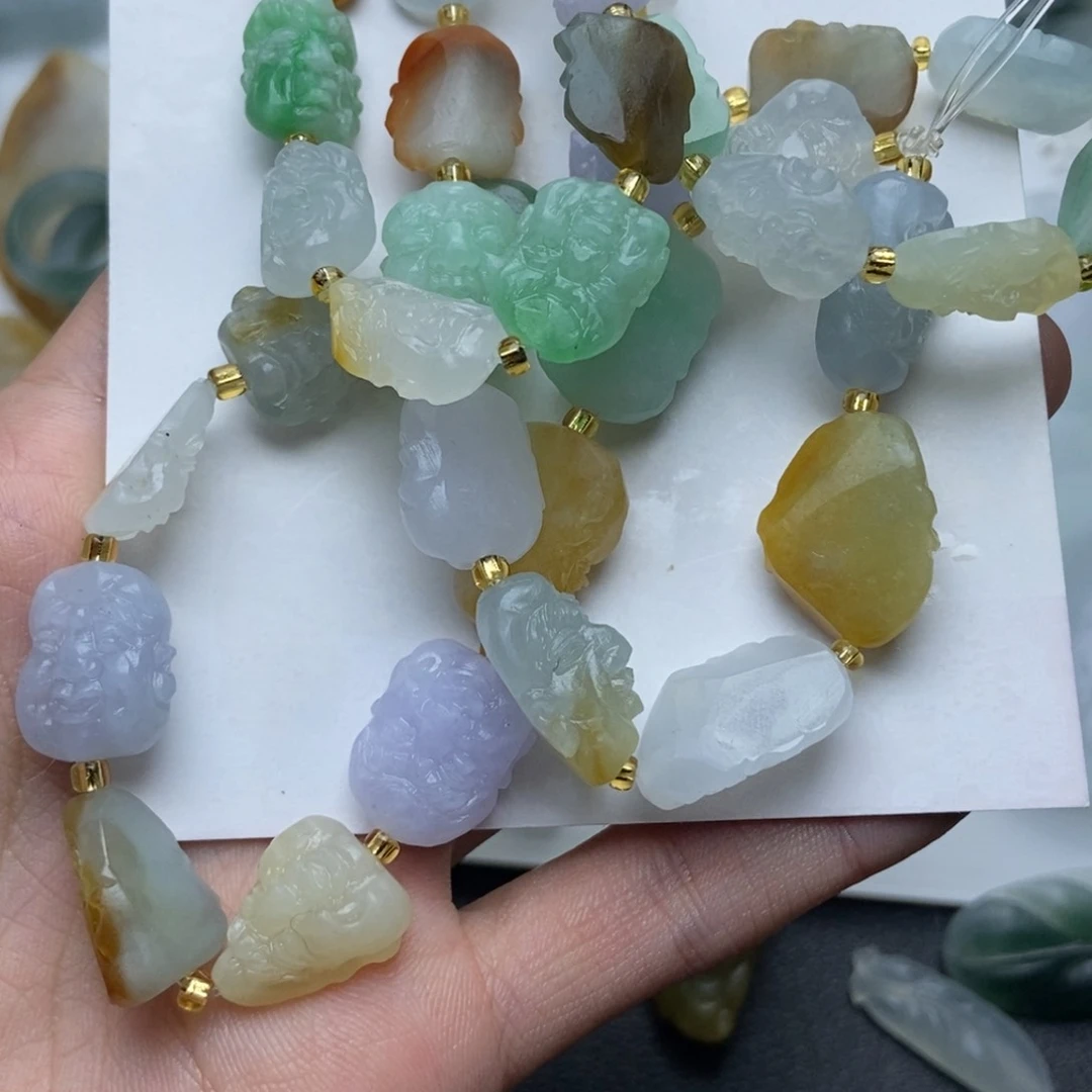 未镶嵌定制翡翠歪***～珠子