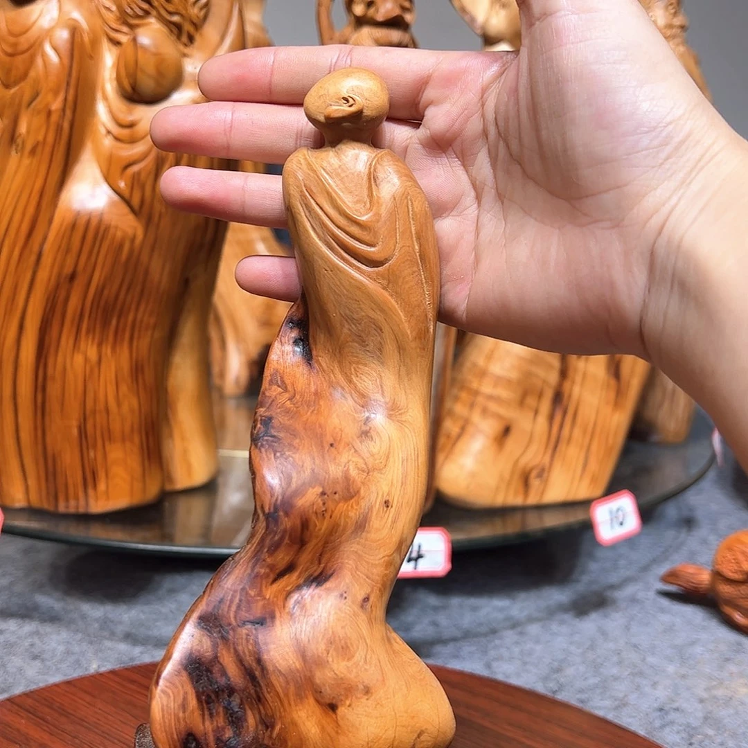 柏木崖柏木手把件摆件